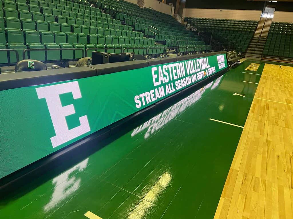 LED Scorers Table Basketball - Eastern Michigan University